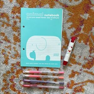 Y2K Kawaii Stationery 6 Piece Bundle